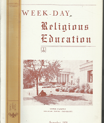 Week-Day Religious Education: September, 1938, Vol. 2, No. 5