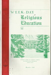 Week-Day Religious Education: December, 1939, Vol. 3, No. 4
