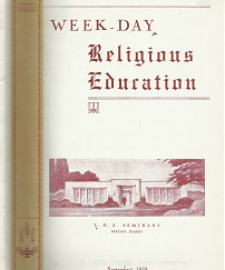 Week-Day Religious Education: Malad, Idaho, September 1959, Volume 5, Number 5