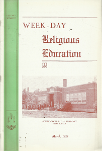 Week-Day Religious Education: South Cache LDS Seminary, Hyrum, Utah, March 1959, Volume 5, Number 1