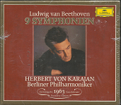 Ludwig Van Beethoven 9 Symphonien (5 CD’s) ~ Presented by Herbert Von Karajan, and the Berliner Philharmoniker