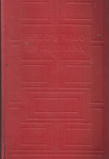 Who’s Who In Germany (1960) ~ Edited by Horst G. Kliemann, and Dr. Stephen S. Taylor