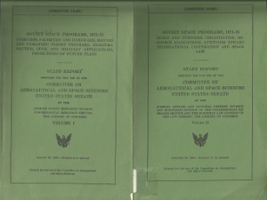 Soviet Space Programs: 1971-75, Volumes 1&2 [Set]