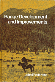 Range Development and Improvements – John F. Vallentine – 0842519757