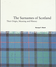 The Surnames of Scotland – George F. Black – 0871041723