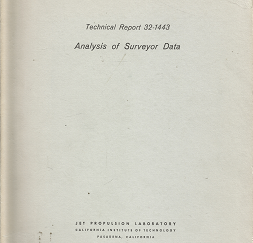 Technical Report 32-1443: Analysis of Surveyor Data