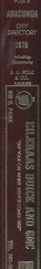 Polk’s City Directory: Anaconda, Montana, 1979