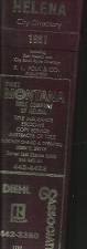 Polk’s City Directory: Helena, Montana, 1981