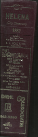 Polk’s City Directory: Helena, Montana, 1981