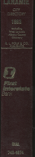 Polk’s City Directory: Laramie, Wyoming, 1983
