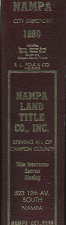 Polk’s City Directory: Nampa, Idaho, 1980