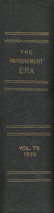 The Improvement Era: Volume 79, 1970