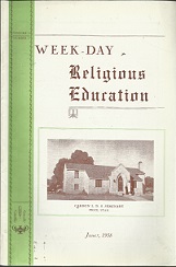 Week-Day Religious Education, June, 1938, Vol. 2., No. 2.