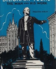 Book with Card “With the Compliments of THE FIRST PRESIDENCY” inside! ~ Brigham Young, the Man and His Work