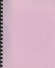 Unique Book by Zula C. Brinkerhoff ~ Comb Spine Binding