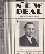 1934 ~ The New Deal ~ Magazine ~ Vol. 9, No. 40 ~ Owned by Elder Anthony Ivins of the First Presidency