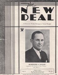 1934 ~ The New Deal ~ Magazine ~ Vol. 9, No. 40 ~ Owned by Elder Anthony Ivins of the First Presidency