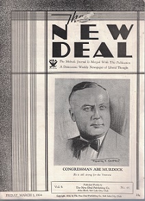 The New Deal ~ Magazine ~ Vol. 9, No. 45 ~ March 2, 1934 ~ [Owned by Anthony Ivins]