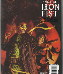 The Immortal Iron Fist: Vol. 1, #1 (Direct Edition) (Signed!!!)