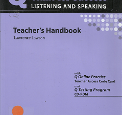 Q: Skills for Success 4: Listening and Speaking (Teacher’s Handbook w/ access code card and CD)