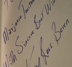 Footprints in the Wilderness ~ 1991 ~ First Edition ~ Signed by Kerry Ross Boren