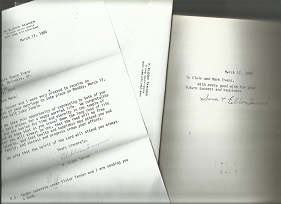 Book and Letter Signed by Elder N. Eldon Tanner ~ Seek Ye First the Kingdom of God