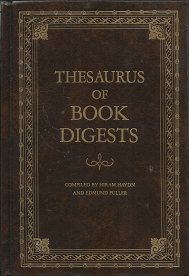 Thesaurus of Book Digests (Leather) (1977) ~ Compiled by Hiram Hayden and Edmund Fuller