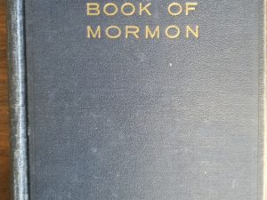 1937 ~ Book of Mormon ~ Blue Cloth