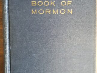 1937 ~ Book of Mormon ~ Blue Cloth