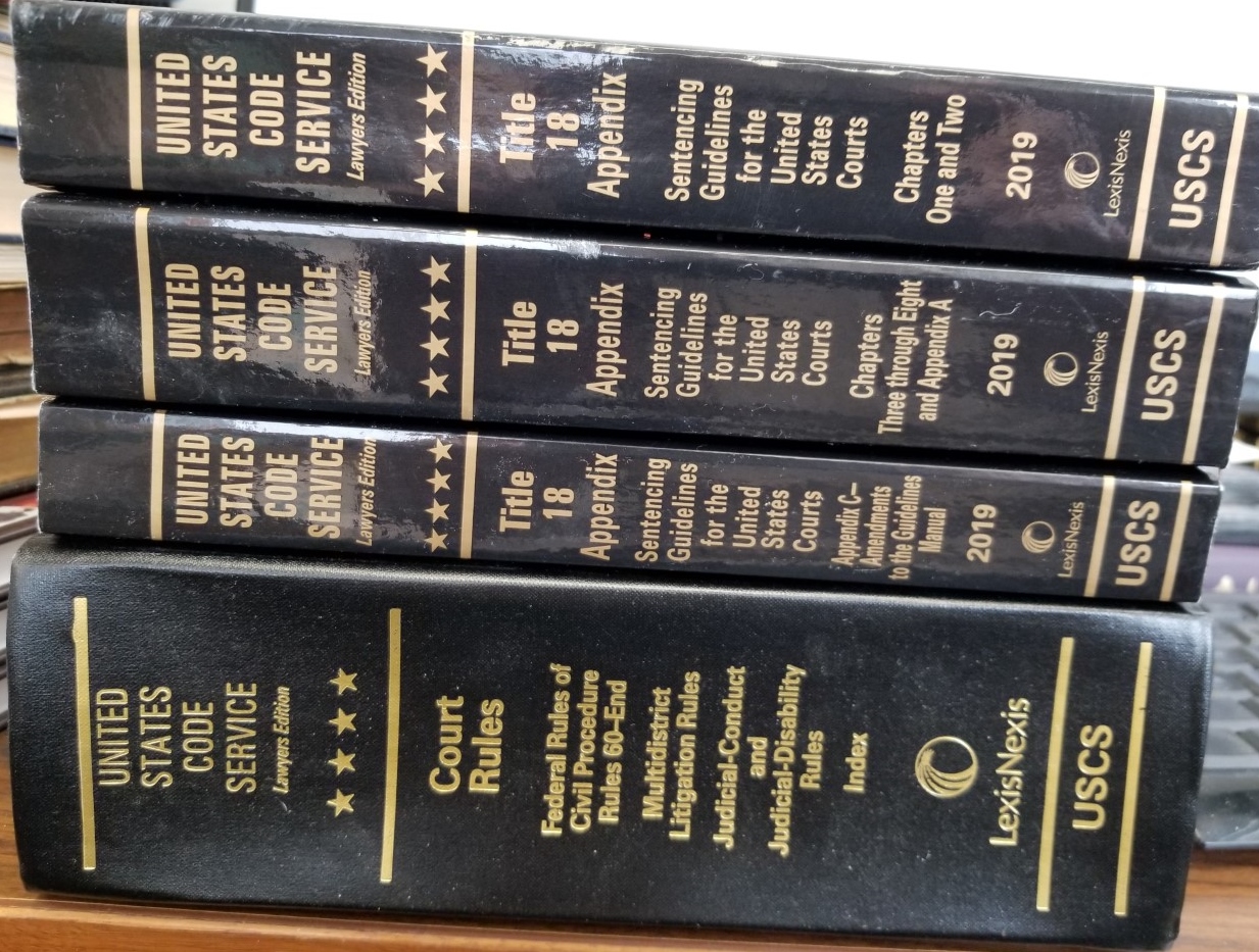 4 Volume Set ~ United States Code Service ~ 2019