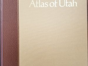 Atlas of Utah ~ Large Size Hardbound ~ No Dust Cover