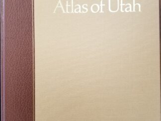 Atlas of Utah ~ Large Size Hardbound ~ No Dust Cover