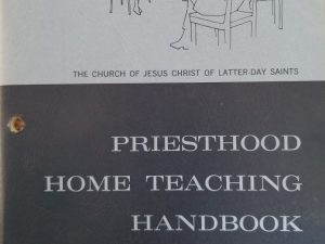 1967 ~ Priesthood Home Teaching Handbook
