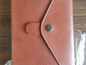 1987 ~ Church Employee Christmas Leather Edition ~ Hymns of the Church . . .  ~ with Snap