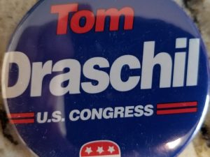Utah Political Pin ~ Tom Draschil