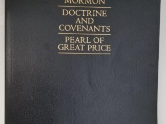 Large Print Triple Combination --- Book of Mormon, Doctrine and Covenants, Pearl of Great Price --- Softbound / New in Plastic