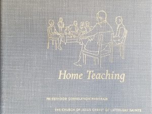 3-Ring Binder ~ Leader’s Handbook for Home Teaching ~ Including 9 Priesthood Booklets