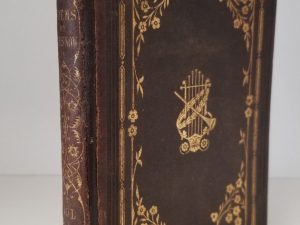 1856 ~Poems, Religious, Historical, and Political ~ Vol. 1. ~ Eliza R. Snow ~ Leather!