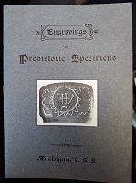 Engravings of Prehistoric Specimens from Michigan, U.S.A. (Rare!) (1910) ~ by Rudolph Etzenhouser