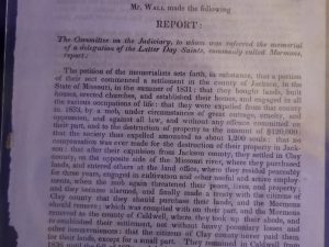 1840 ~ Very Rare Important Mormon Document! ~ Senate ~ March 4, 1840