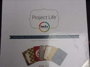 2013 – Project Life Vintage Travel Edition Scrapbook Cards