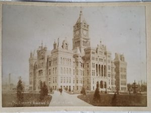 Cabinet Card ~ City and County Building ~ Salt Lake City
