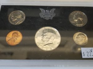1968 ~ U.S. Proof Set ~ Half, Quarter, Dime, Nickel, Penny
