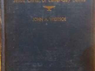 1936 - Program of the Church of Jesus Christ of Latter-Day Saints - John A. Widtsoe