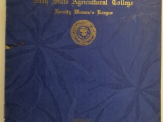 Utah State Agricultural College, Faculty Women's League, 1930-31 Yearbook