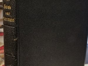 1909 ~ Second Edition Dutch ~ Book of Mormon ~ Nice Leather Binding! ~ Het Boek Van Mormon