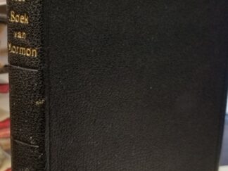 1909 ~ Second Edition Dutch ~ Book of Mormon ~ Nice Leather Binding! ~ Het Boek Van Mormon