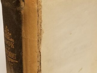 Old Book of Mormon ~ Missing Title Page ~ Missing Front Board