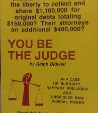 1996 – You Be the Judge SIGNED- Ralph Bidwell