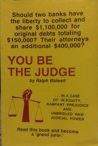 1996 – You Be the Judge SIGNED- Ralph Bidwell